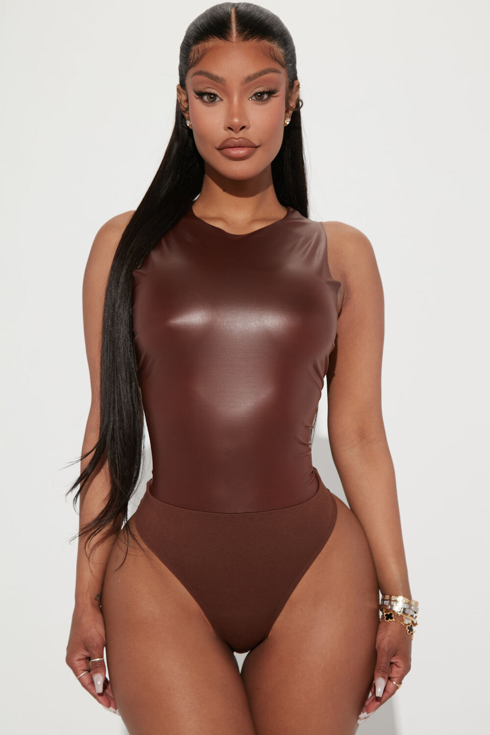 

Боди Fashion Nova JK13882, шоколад