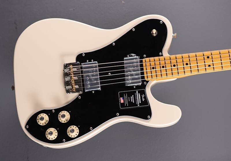 

American Professional II Telecaster Deluxe - олимпийский белый с кленом Fender American Professional II Telecaster Deluxe - w/Maple
