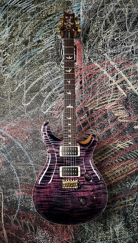 

Гибридный пакет PRS Custom 24 Flame Maple Purple Iris 10-top Custom 24 10-Top