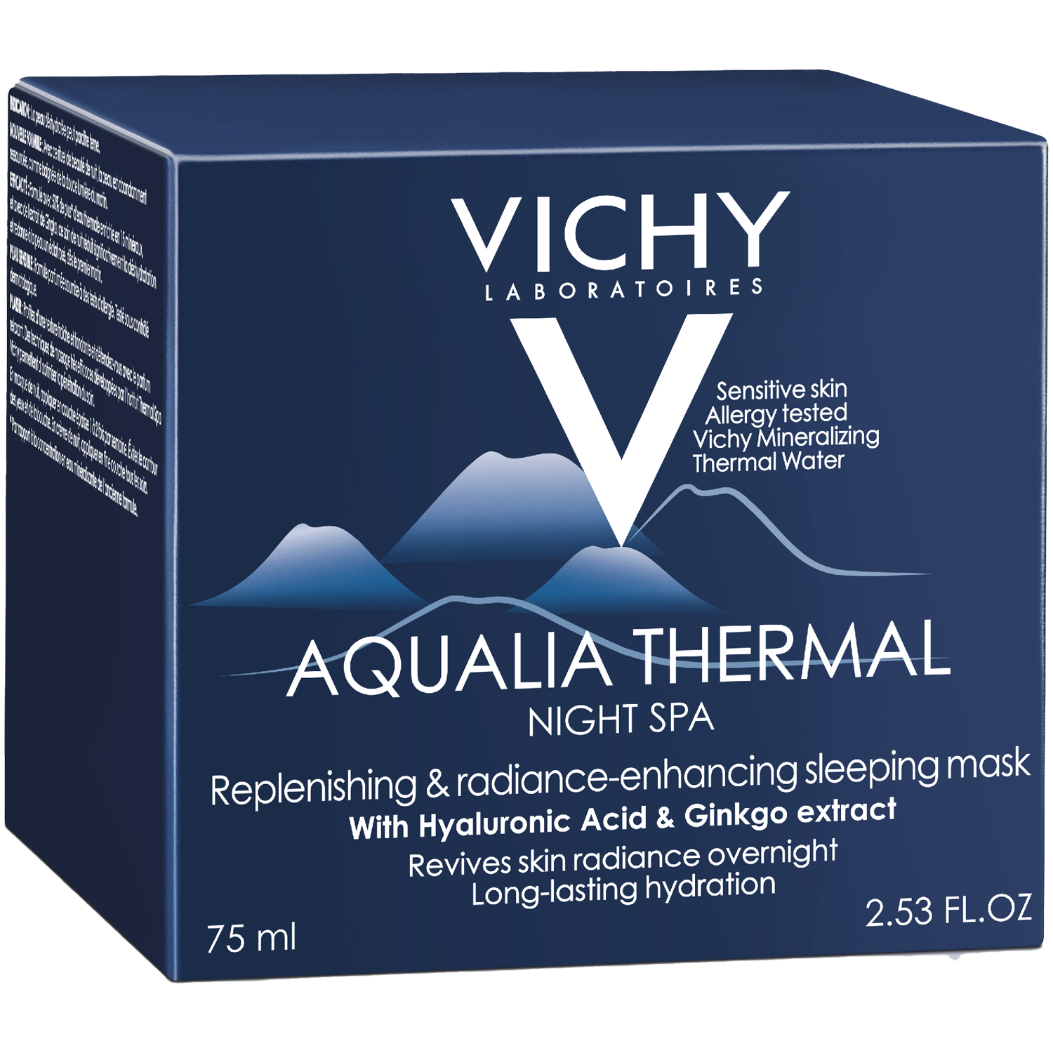 Vichy Aqualia Thermal Увлажняющий и регенерирующий ночной крем для лица, 75 мл