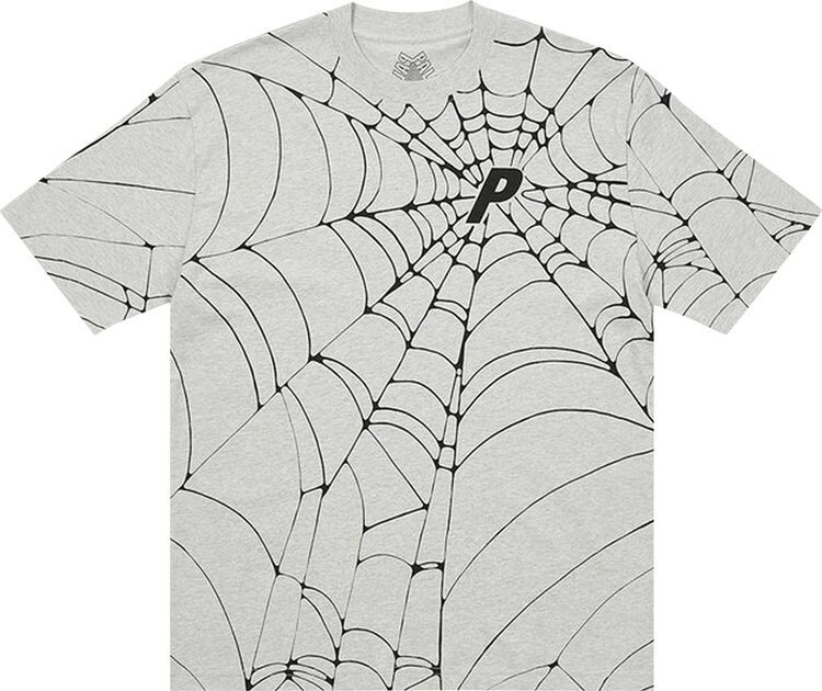 

Футболка Palace Tri-Web T-Shirt 'Grey Marl', серый