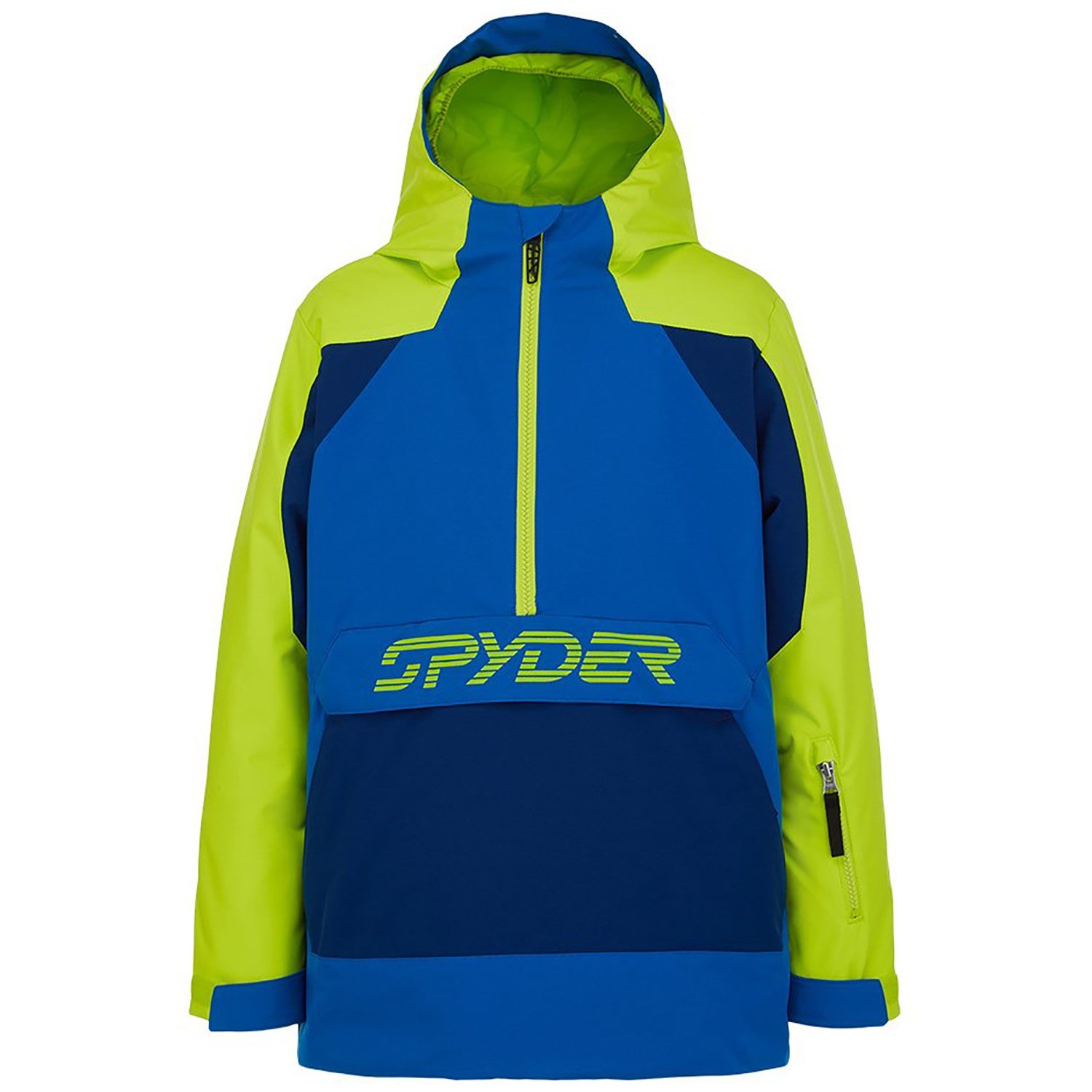 Куртка Spyder для мальчиков, синий / желтый