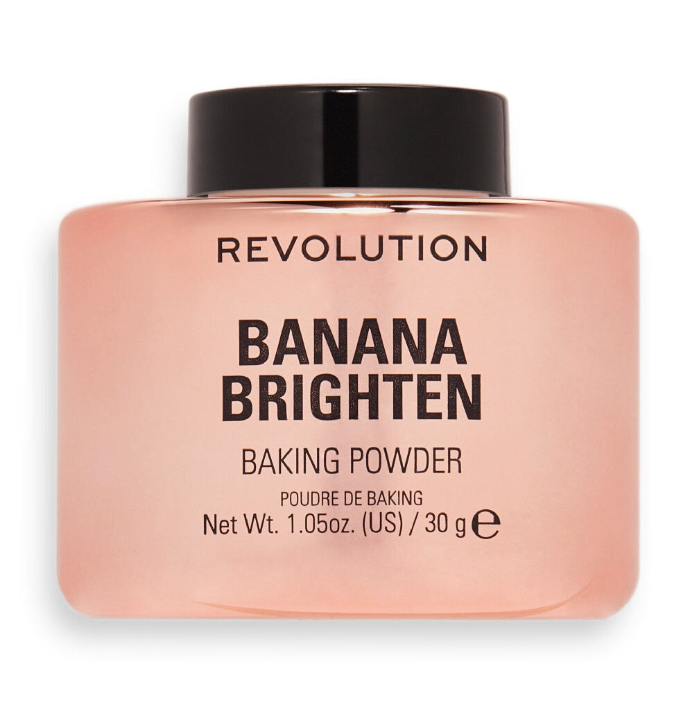 

Makeup Revolution Осветляющая пудра для лица Baking Powder Banana Brighten 30г