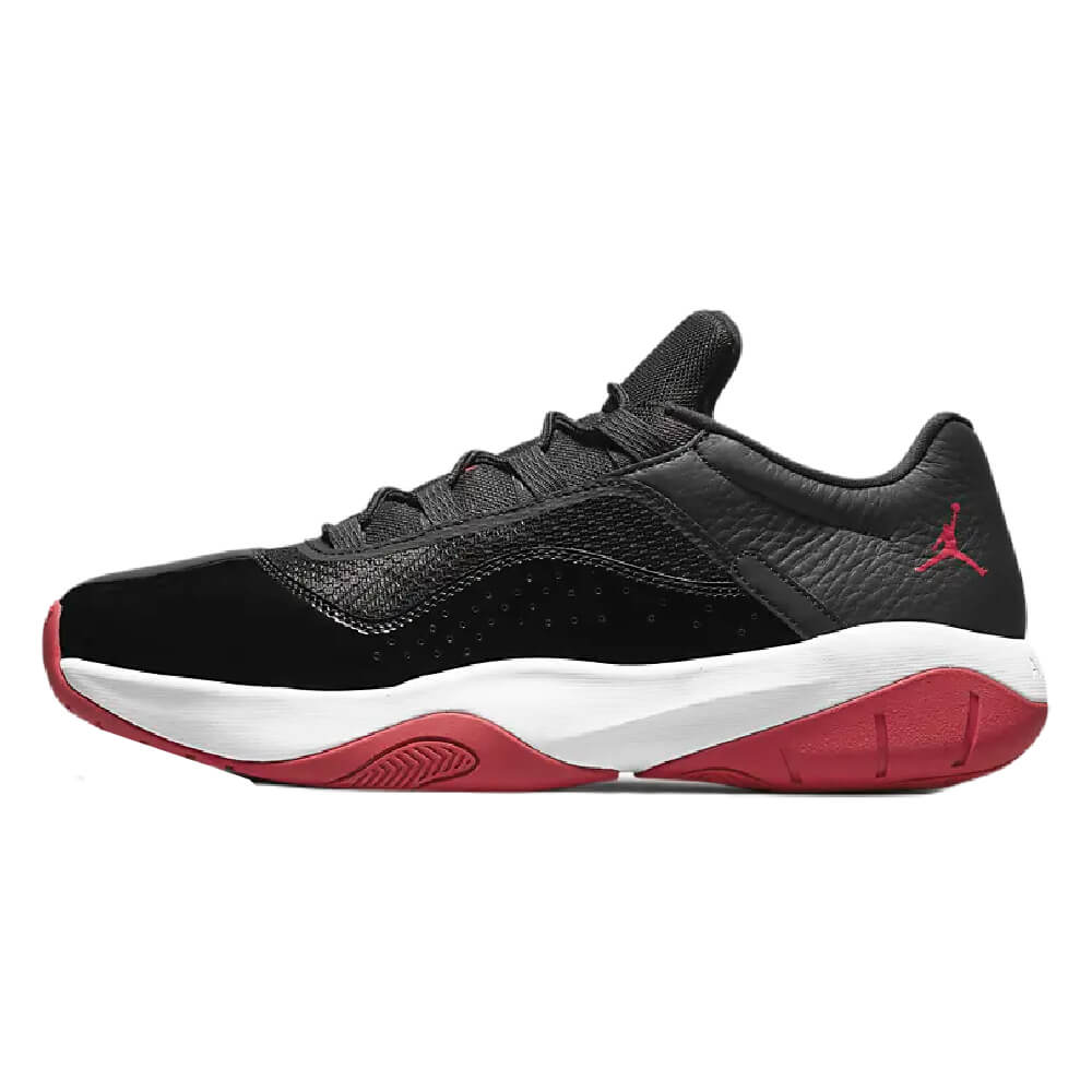 Кроссовки Nike Air Jordan 11 CMFT Low, красный/белый/черный кроссовки nike air jordan 11 cmft low стальной серый черный