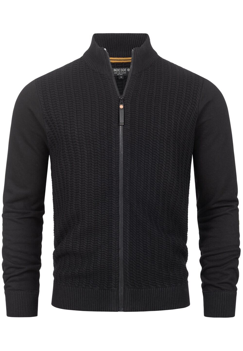

Вязаный кардиган INDICODE JEANS Cason, черный