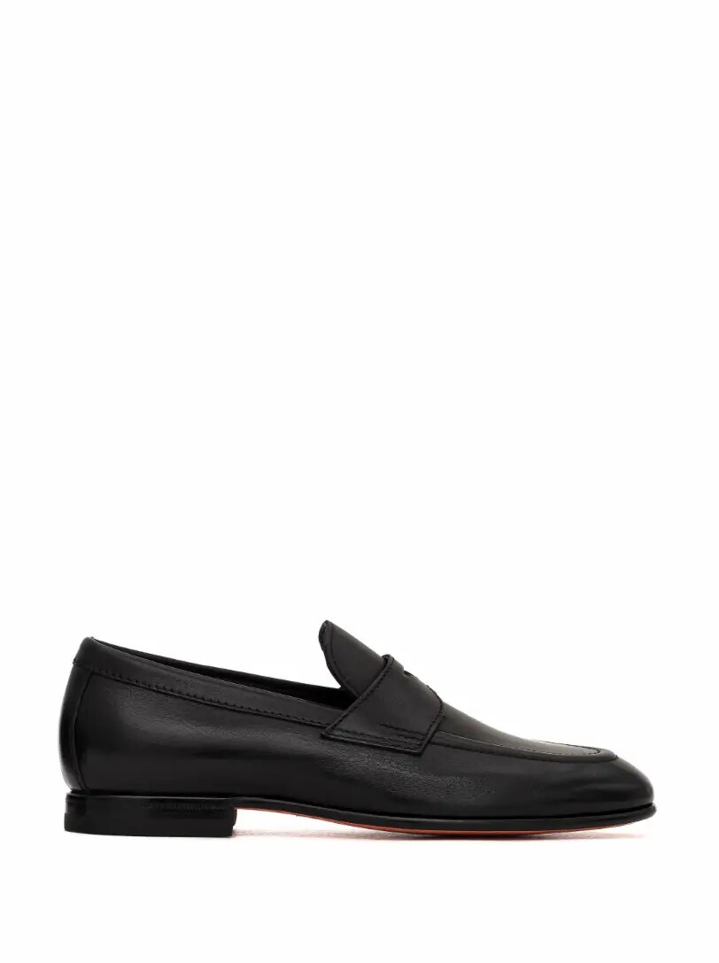 

Кожаные пенни лоферы Santoni