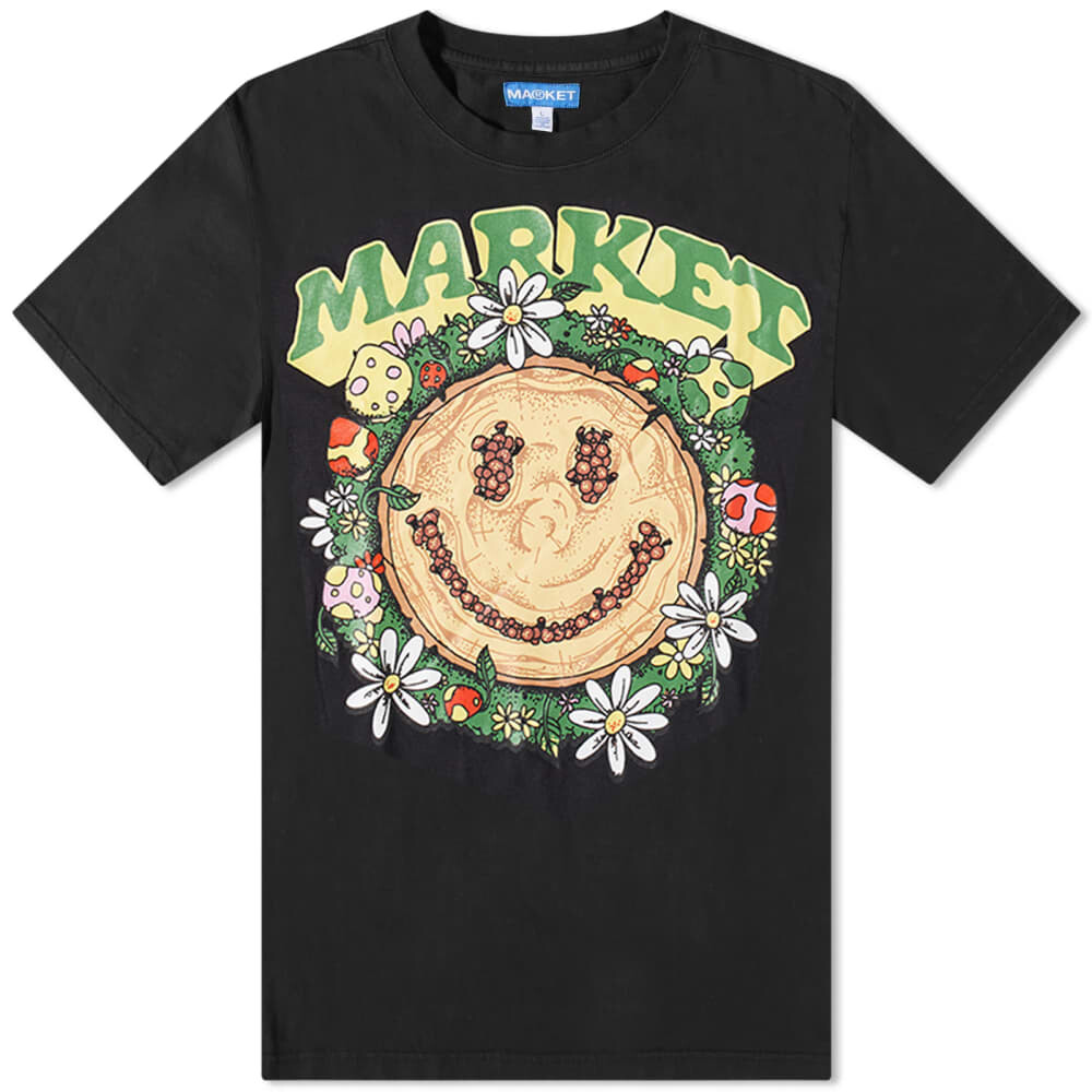 

Футболка Market Smiley Decomposition Tee, Черный