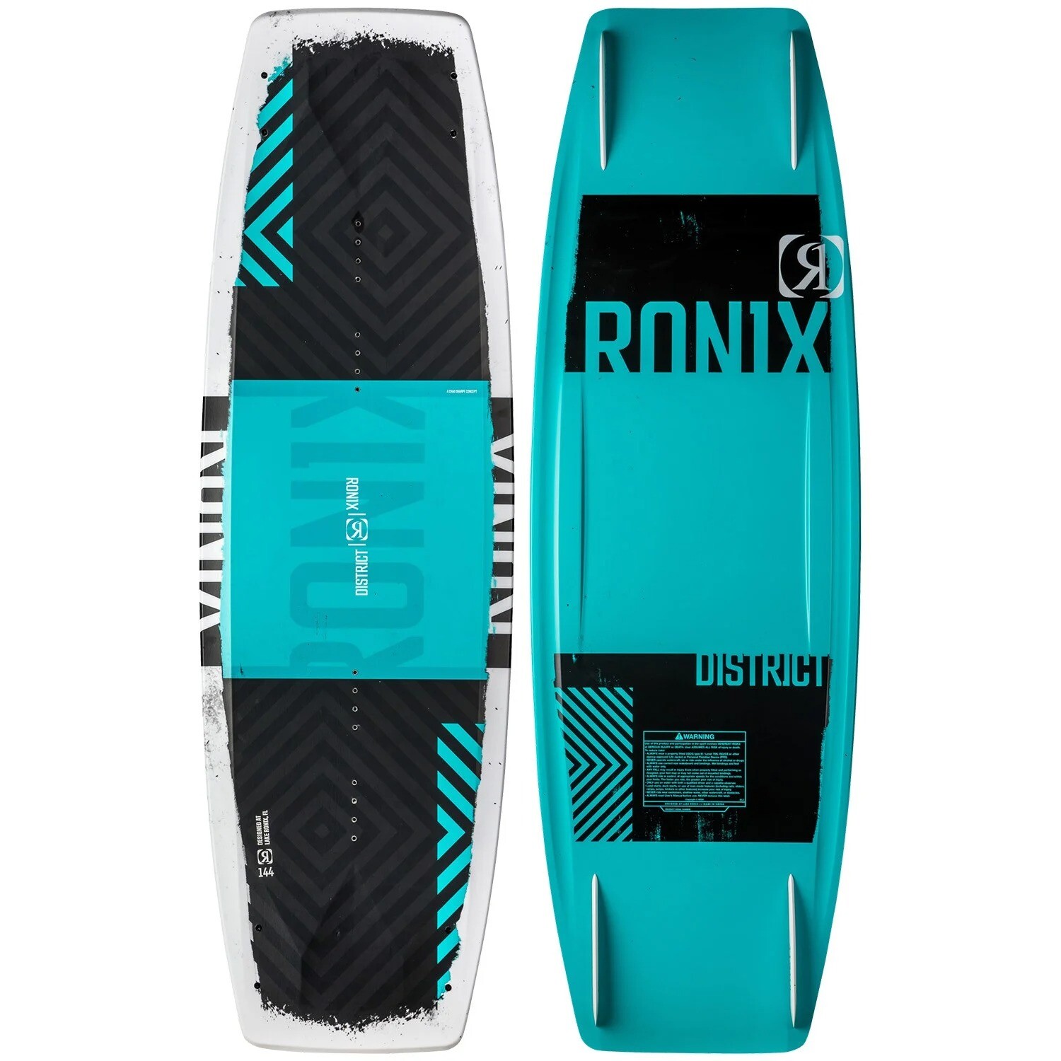 

Вейкборд Ronix District 2023, бирюзовый/черный