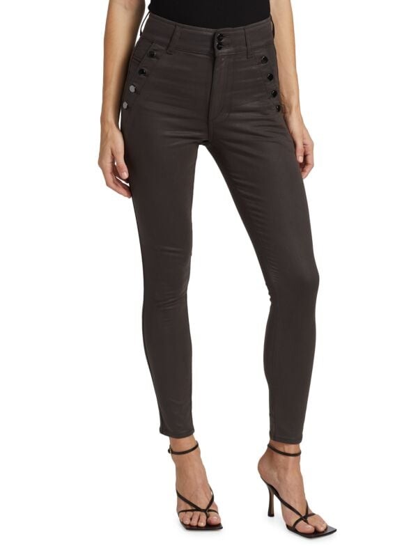 

Джинсы Joe's Jeans Georgia с покрытием до щиколотки, peat