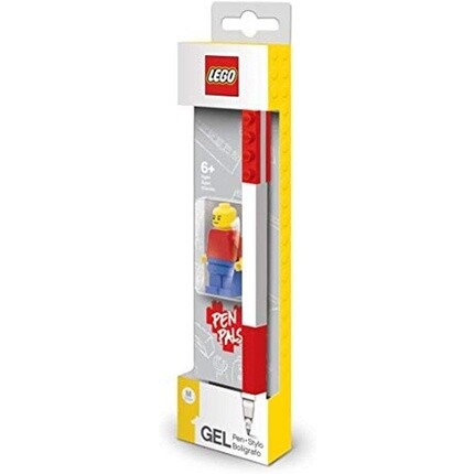 

Гелевая ручка Lego с минифигуркой, красный
