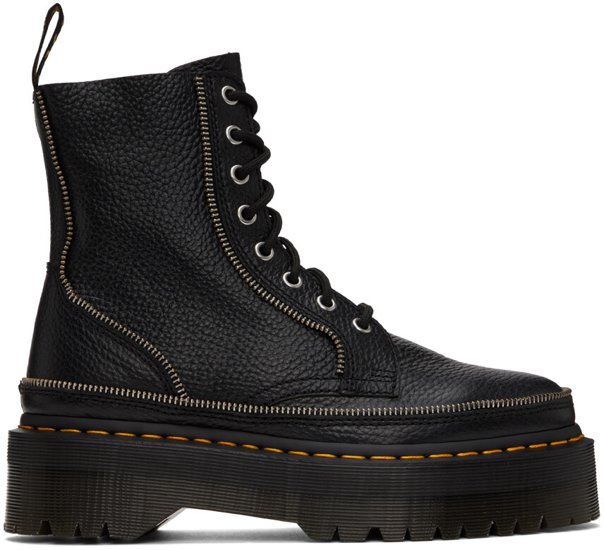 

Черные ботинки на молнии Jadon Dr. Martens