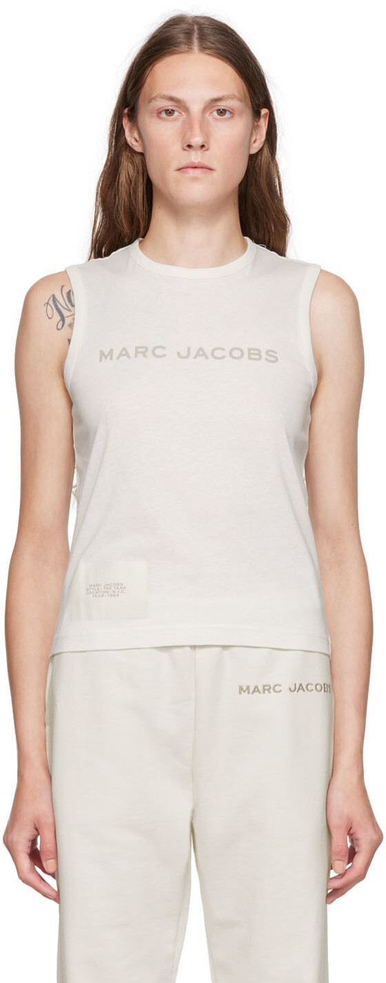 

Белая майка The Tank Marc Jacobs