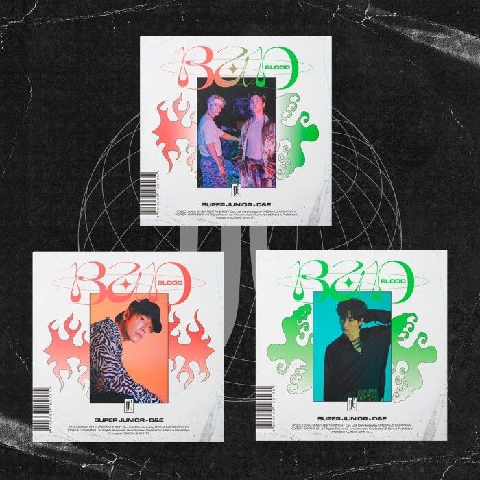 

CD диск Super Juniord&E Bad Blood 4Th Mini Album | Super Junior
