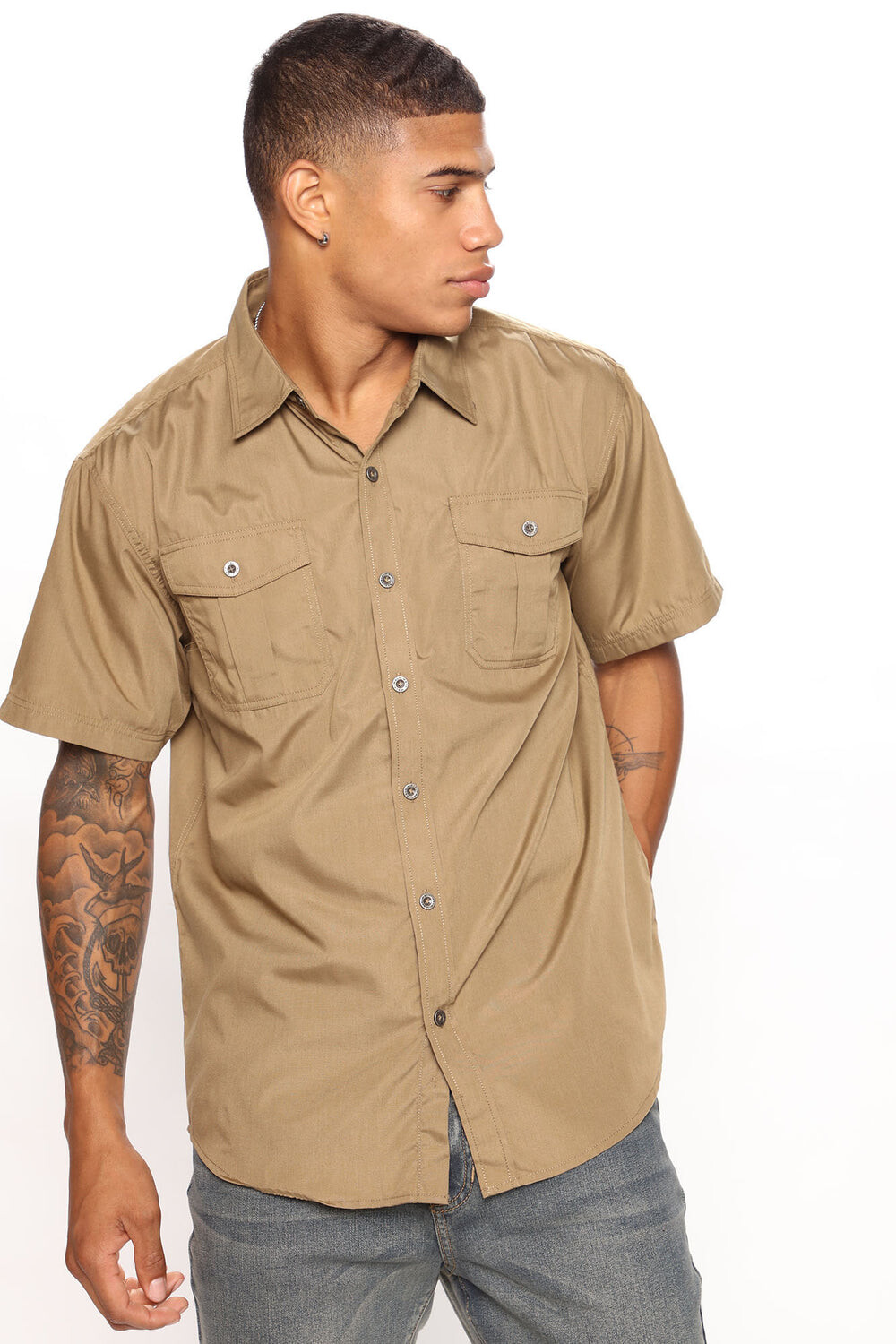 

Майка Fashion Nova M3555, кэмел