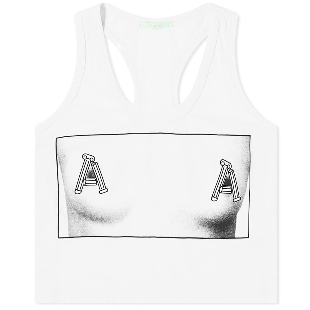 

Сиськи Racer Back Жилет Aries, Черный