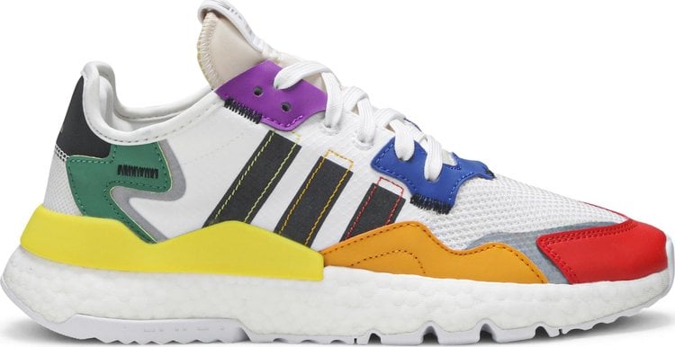 Кроссовки Adidas Nite Jogger 'Pride', многоцветный - фото