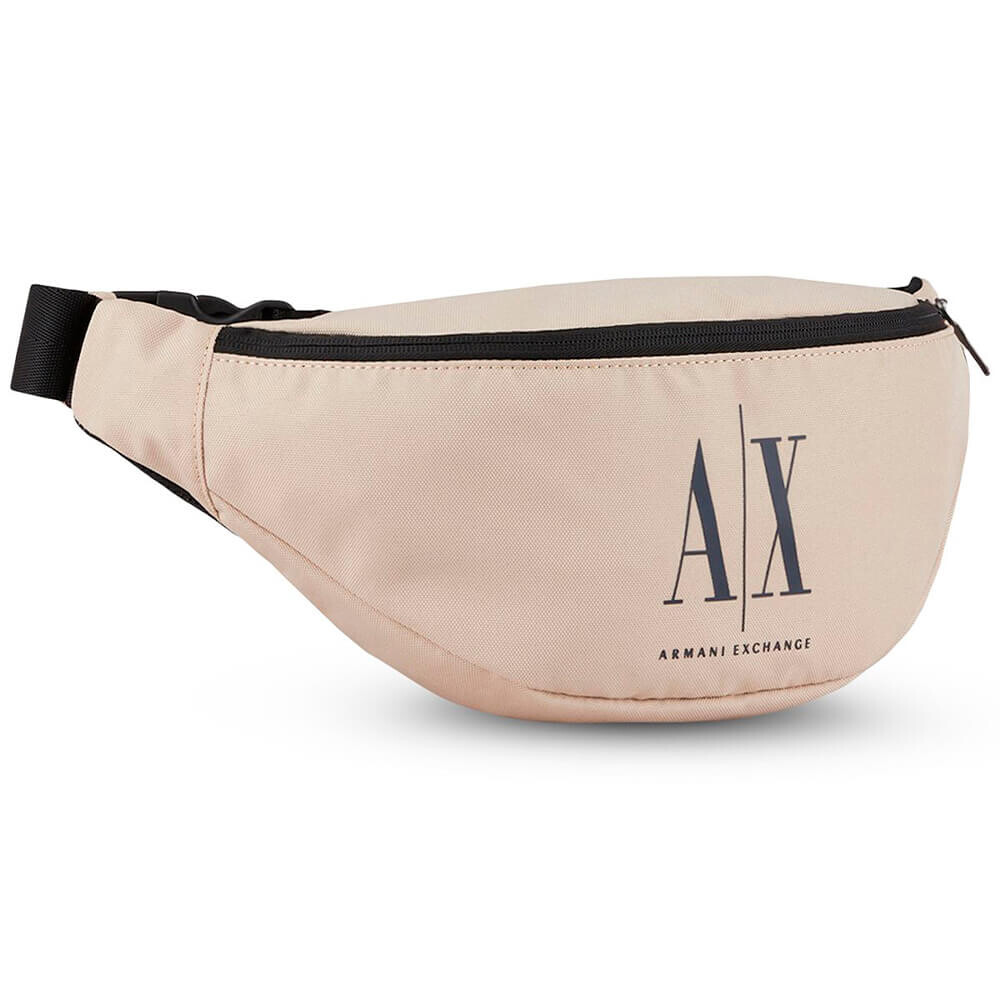 

Поясная сумка AX Armani Exchange Icon Logo, бежевый