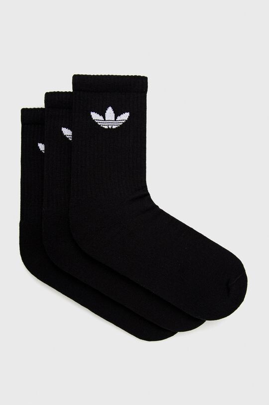 

Носки (3 шт.) adidas Originals, черный