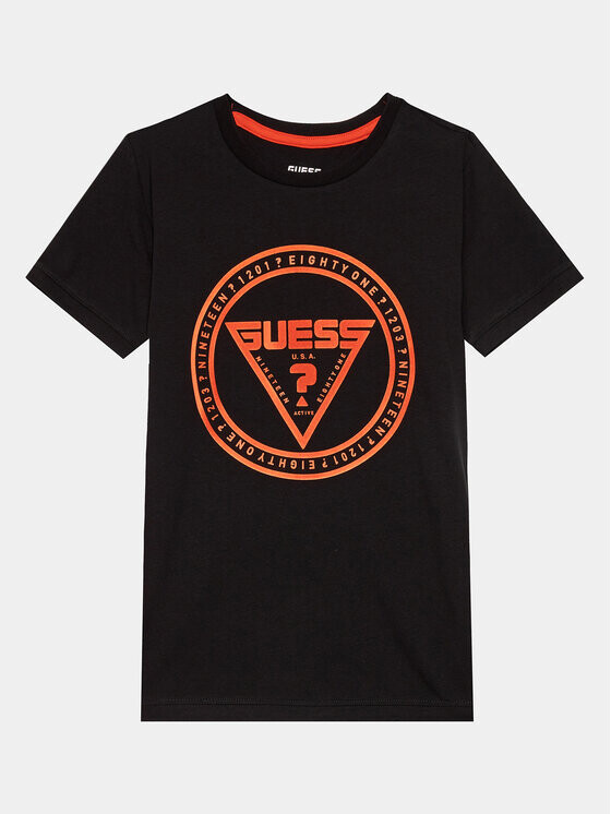 

Футболка стандартного кроя Guess, черный