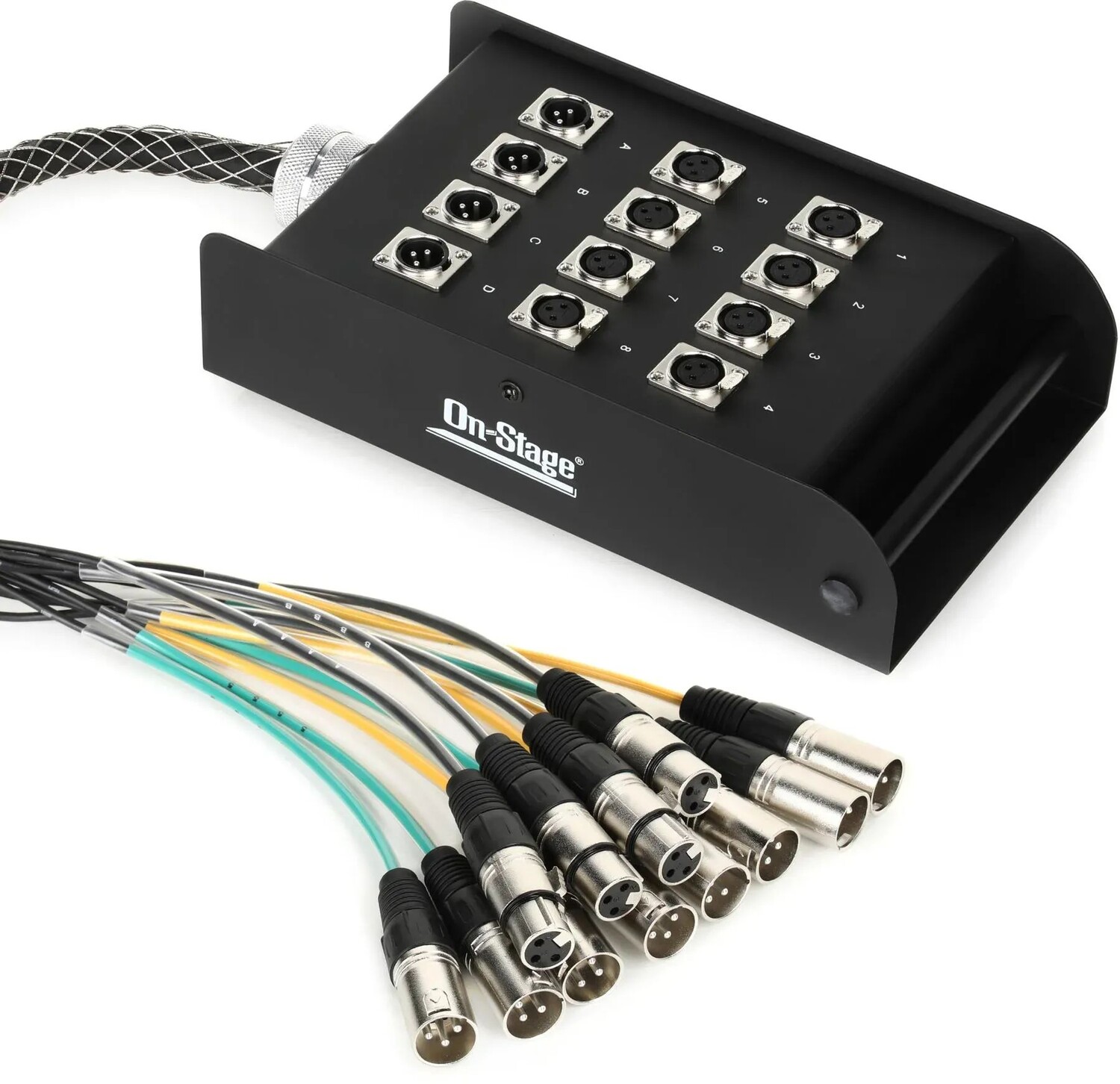 

На сцене SNK84100V2 8x4 XLR Stage Snake — 100 футов