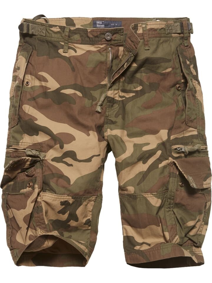 

Тканевые шорты Vintage Industries, цвет camouflage
