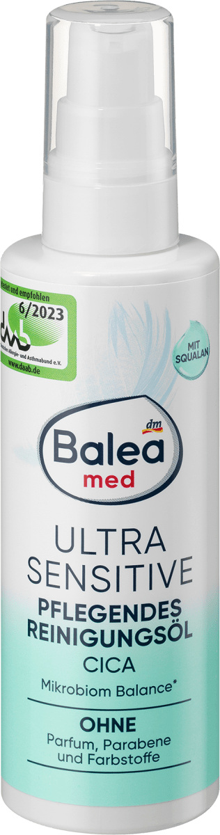 цена Масло очищающее питательное Ultra Sensitive 100мл Balea