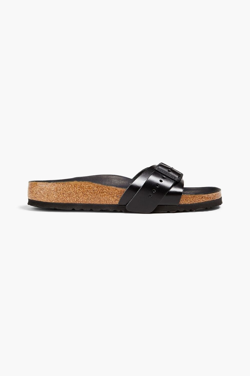 

Шлепанцы Madrid из кожи Birkenstock, черный