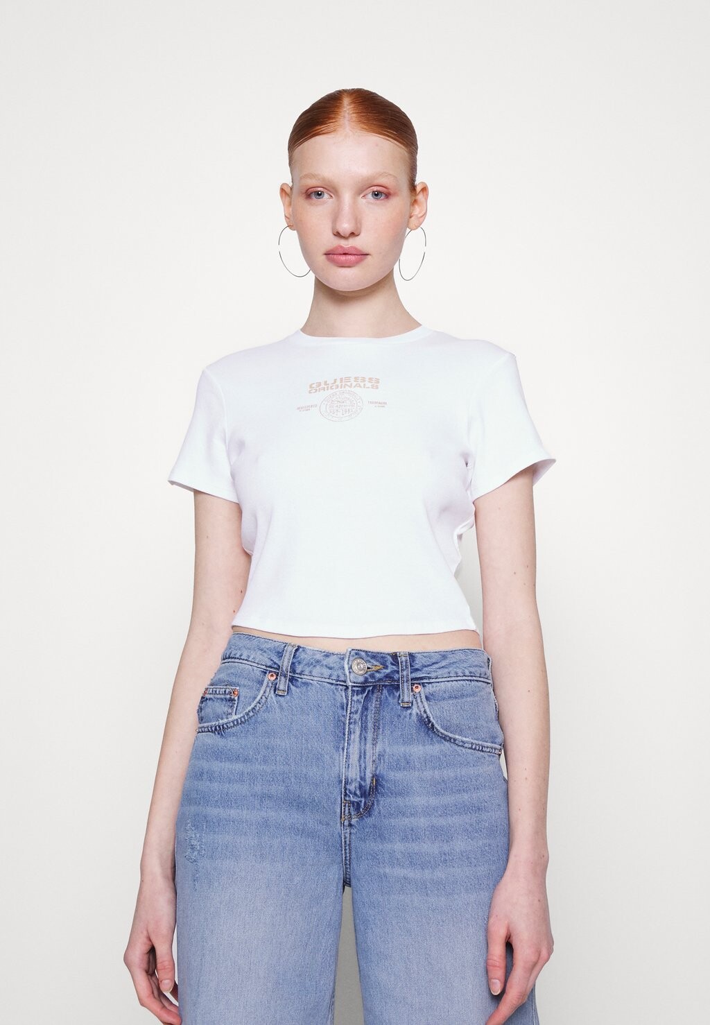

Футболка с принтом Guess Originals, Синий