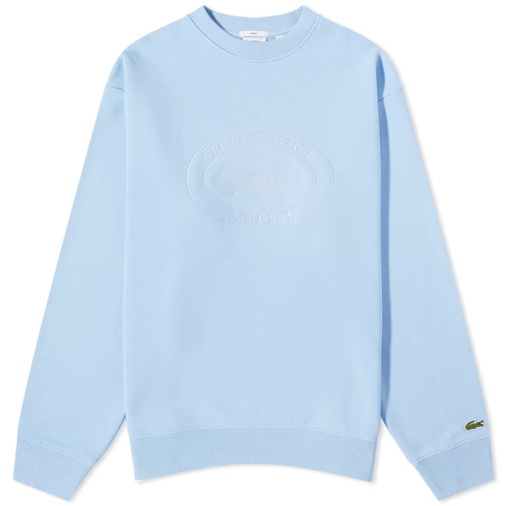 

Свитшот с овальным логотипом Sporty & Rich x Lacoste