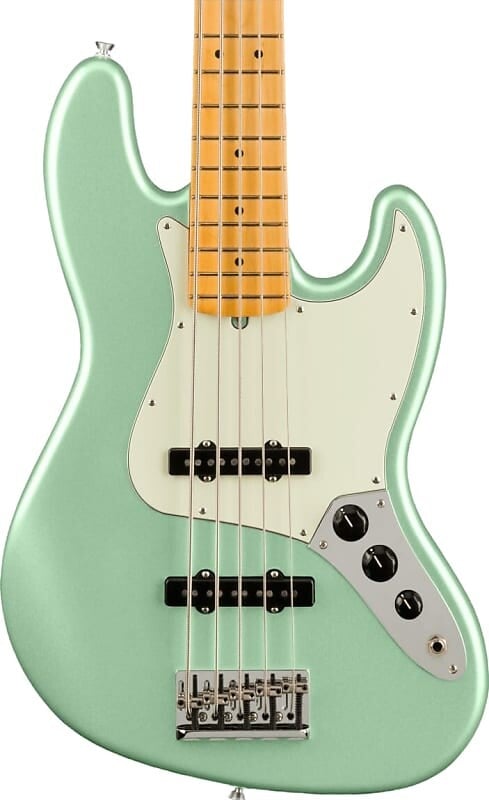 

Басс гитара Fender American Professional II Jazz Bass V Maple Fingerboard, Mystic Surf Green