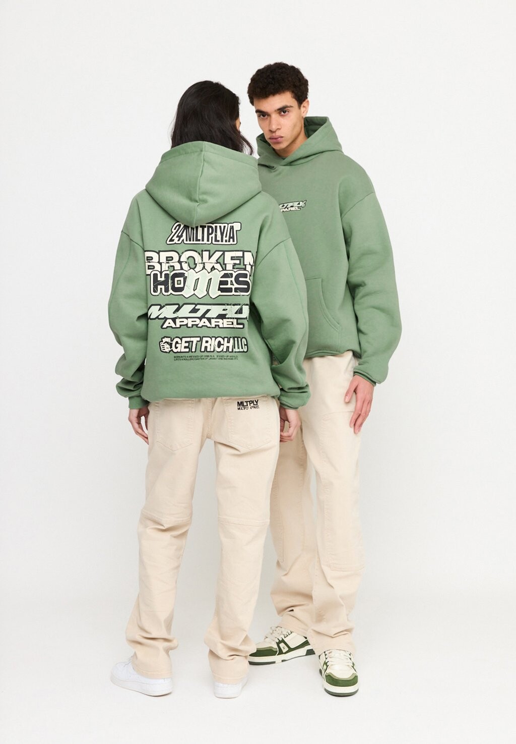 

Толстовка TRAUMA Multiply Apparel, зеленый