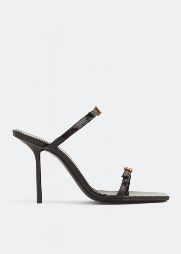

Мюли SAINT LAURENT Nuit mules, черный