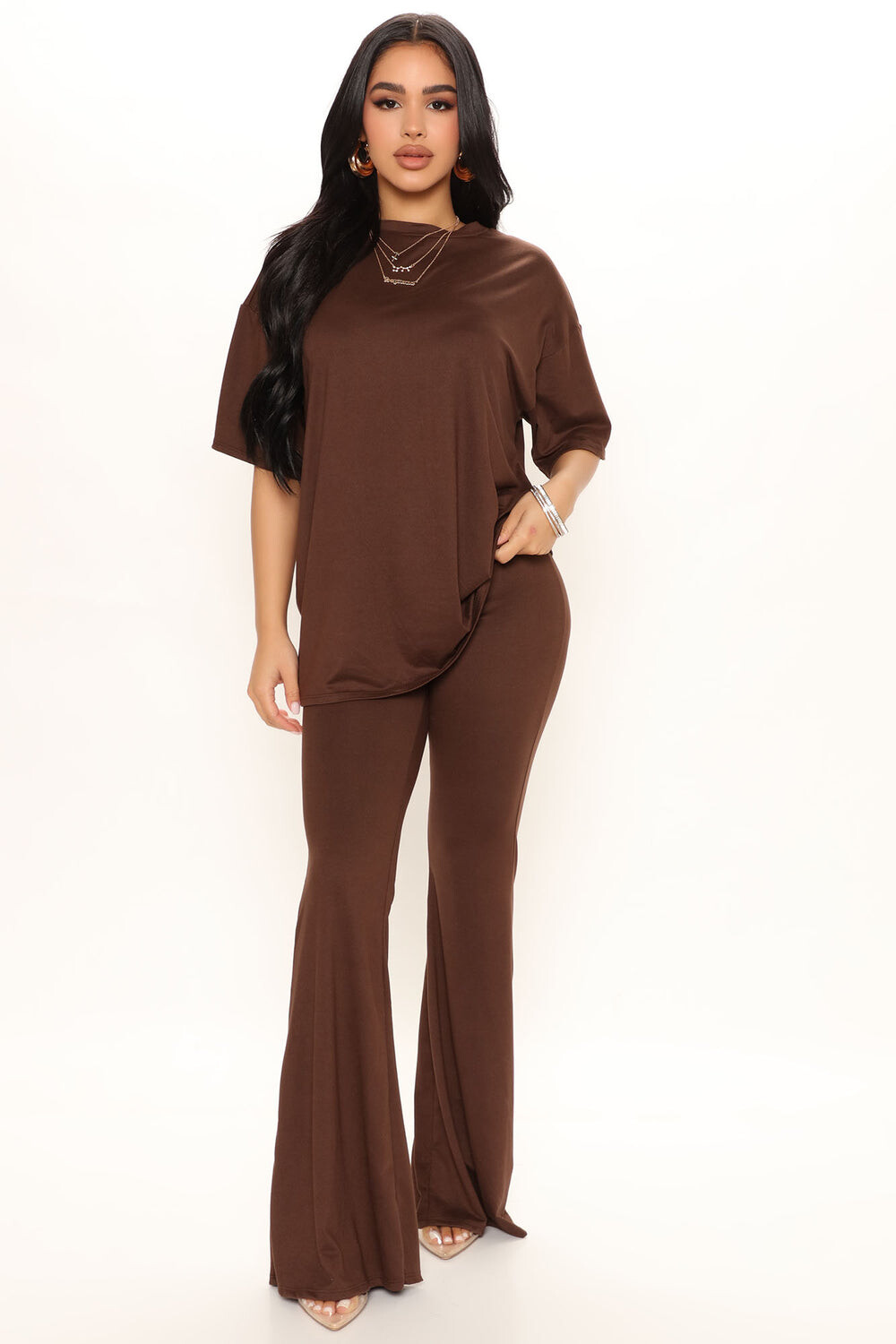 

Брюки Fashion Nova TP3250, коричневый