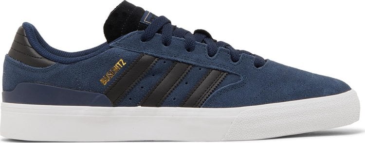 Adidas busenitz vulc deals navy & white shoes