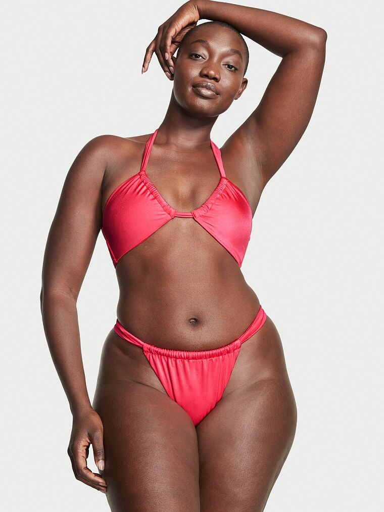 

Низ купальника Victoria's Secret Twist Thong, красный