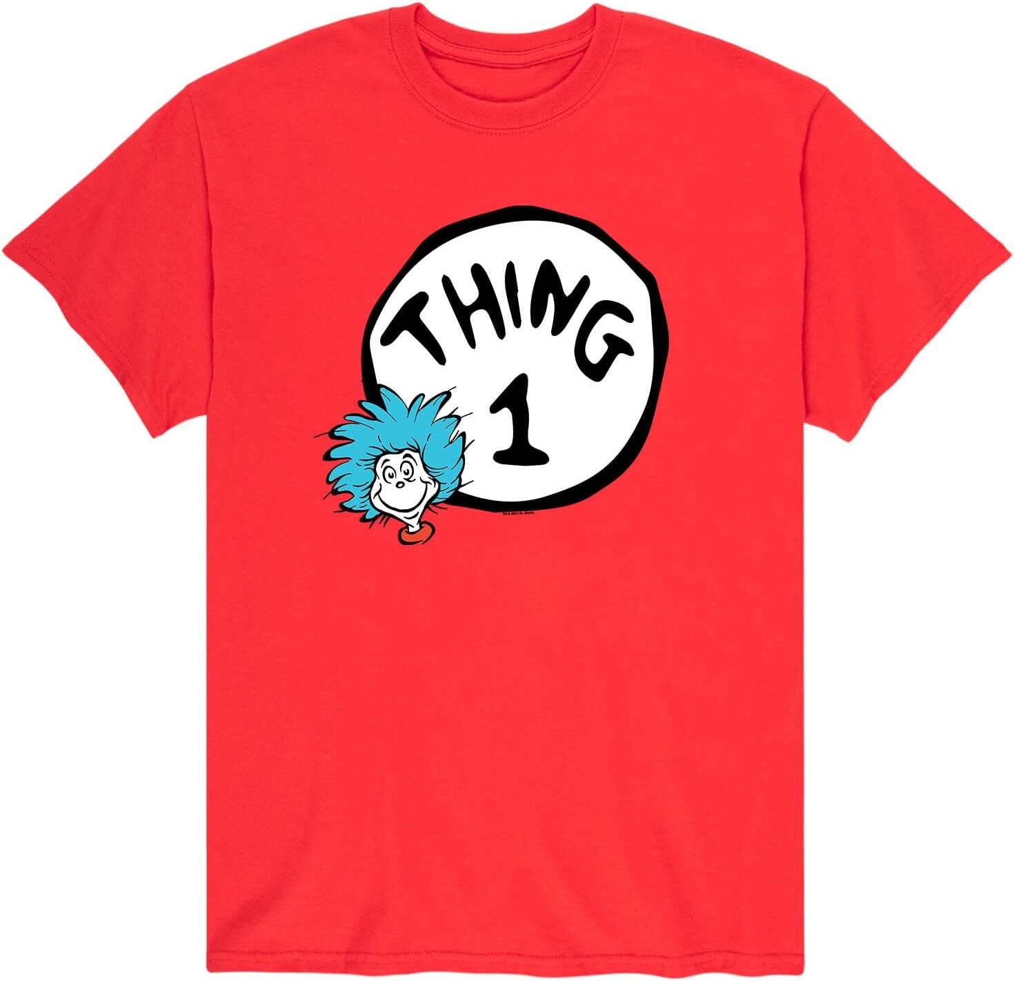 

Футболка Dr. Seuss Thing One Instant Message, красный