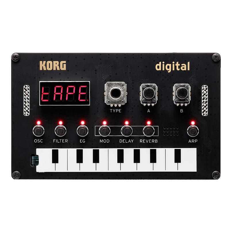 Korg Nu:Tekt NTS-1 Digital Kit Программируемый синтезатор своими руками korg nts 1 digital nu tekt synthesizer синтезаторы