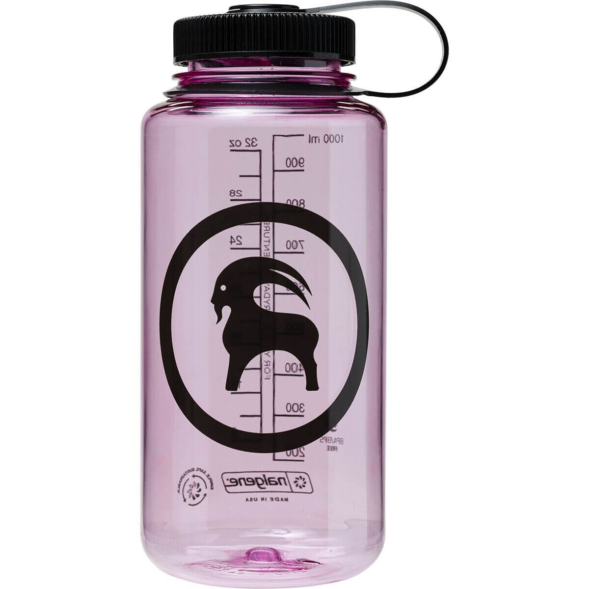 

Бутылка Backcountry x Nalgene Goat Logo Wide Mouth Sustain 950 мл, розовый