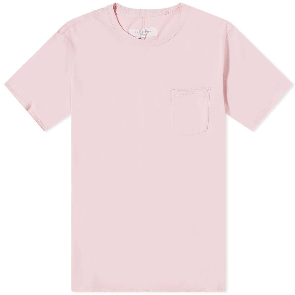 

Футболка Rag & Bone Miles Pocket Tee, Серый