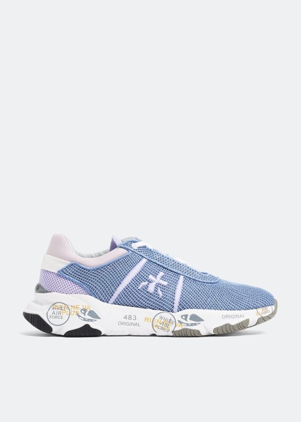

Кроссовки PREMIATA Buff sneakers, фиолетовый