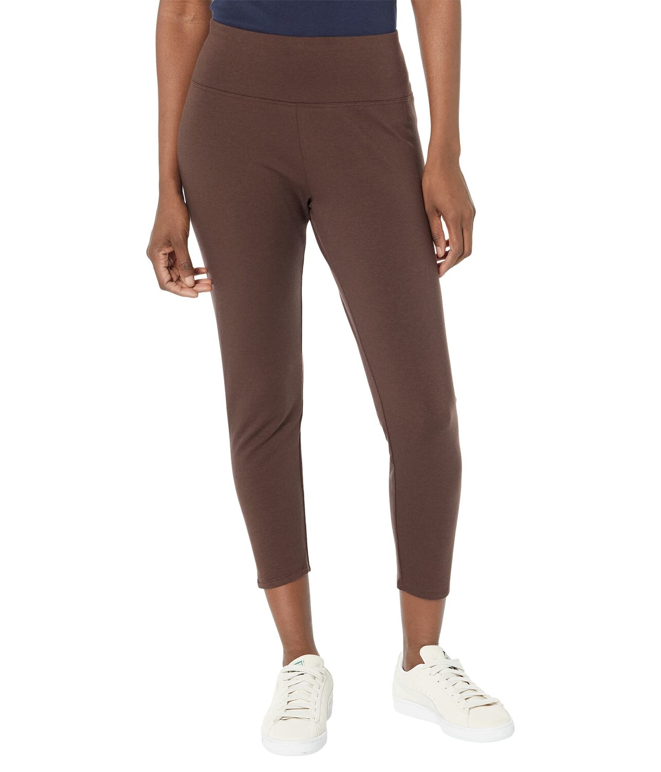 

Леггинсы Eileen Fisher, Petite High-Waisted Ankle Leggings