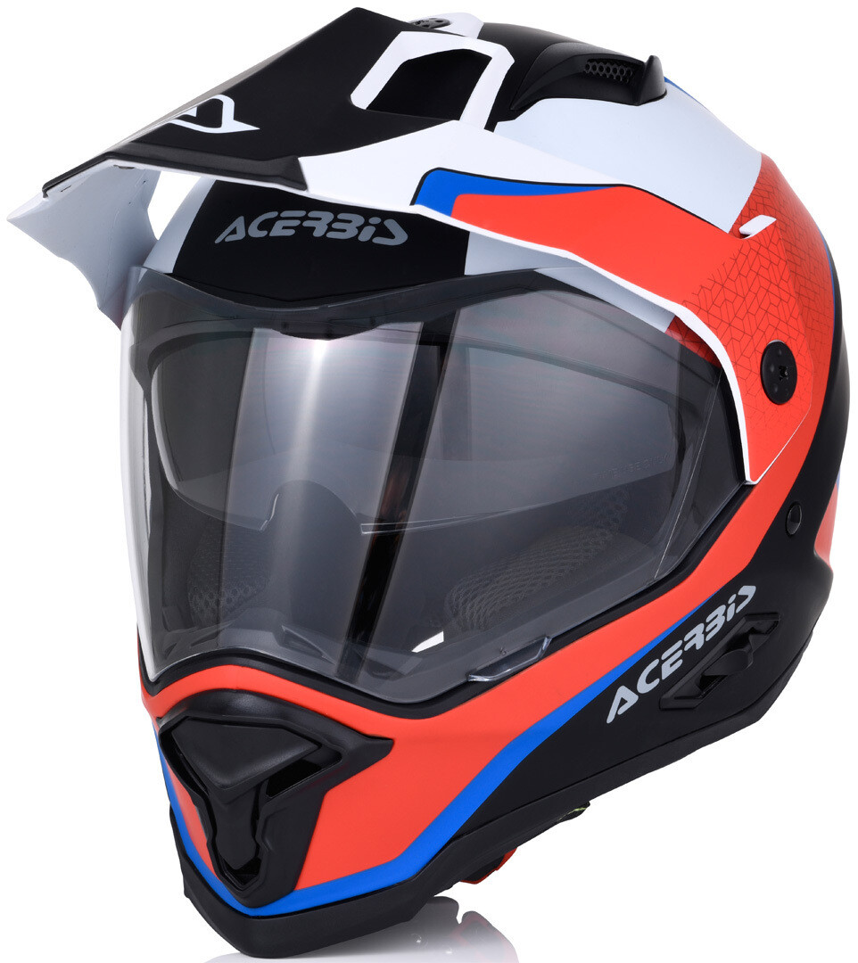 

Шлем Acerbis Reactive Graffix для мотокросса, красный/белый
