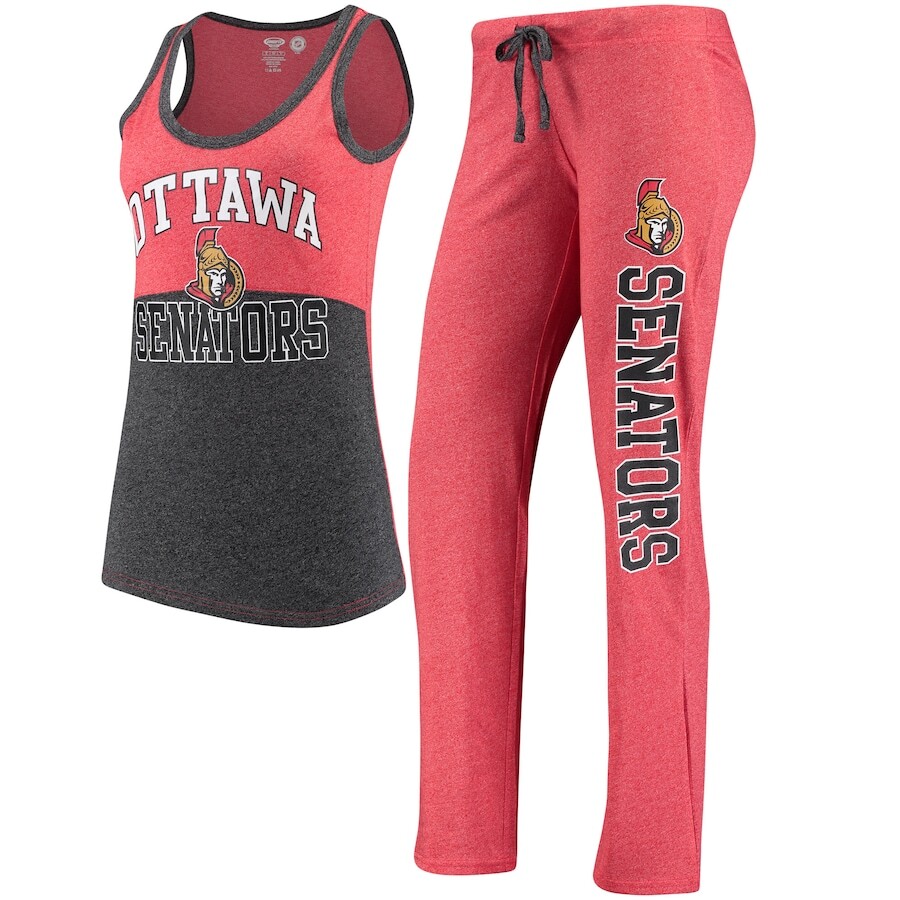 

Пижамный комплект Concepts Sport Ottawa Senators, красный