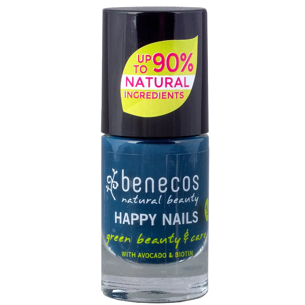 

Классический нордический синий лак для ногтей Benecos, 5 мл