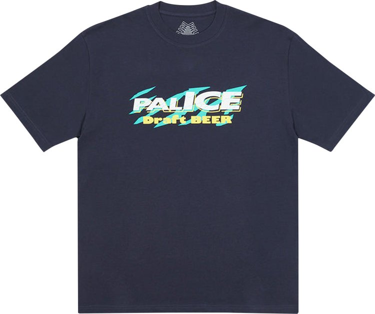 Футболка Palace Light Beer T-Shirt 'Navy', синий