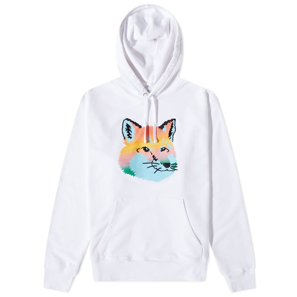 

Толстовка Maison Kitsune Vibrant Fox Head Hoodie, Белый