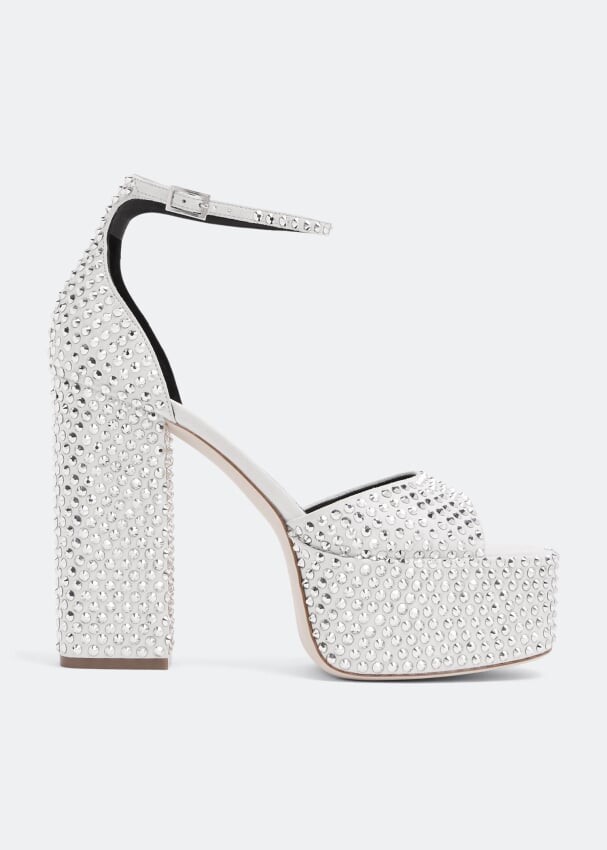 

Сандалии PARIS TEXAS Holly Tatiana platform sandals, серебряный