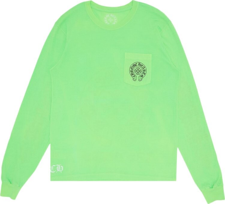 

Лонгслив Chrome Hearts Las Vegas Exclusive Tie Dye Floral Long-Sleeve 'Green', зеленый