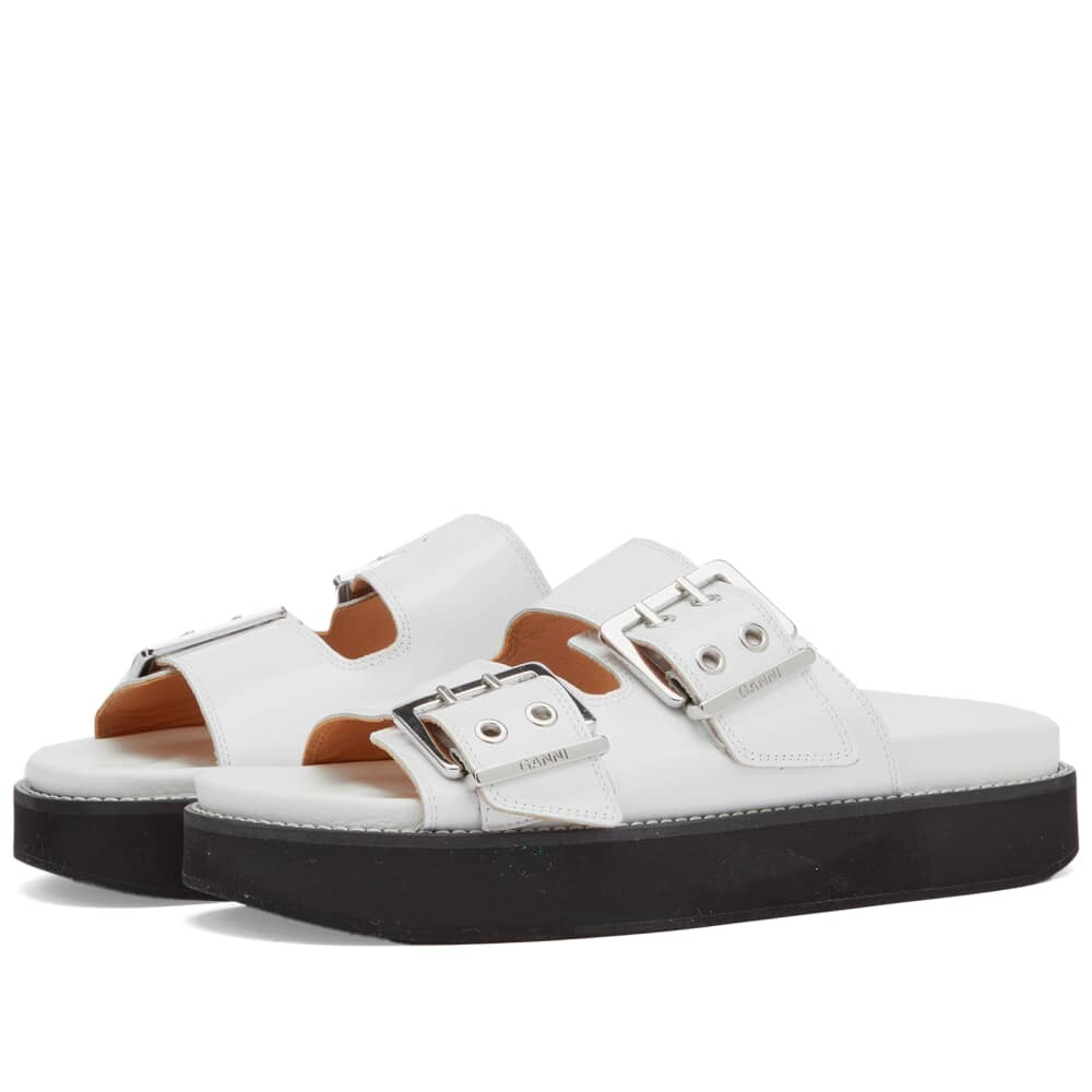 

Шлепанцы GANNI Chunky Buckle Sandal