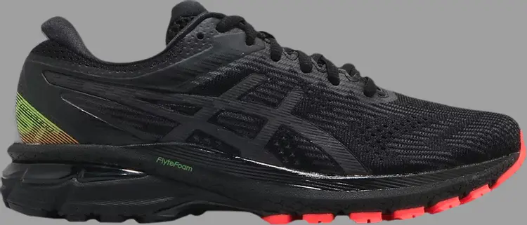 

Кроссовки wmns gt 2000 8 lite-show 'black' Asics, черный